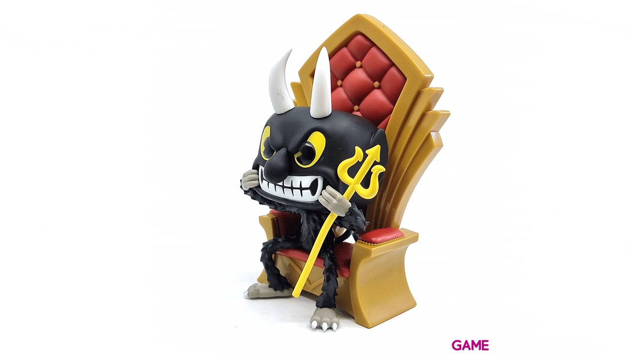 Figura POP Cuphead Deluxe: Devil en Silla-21