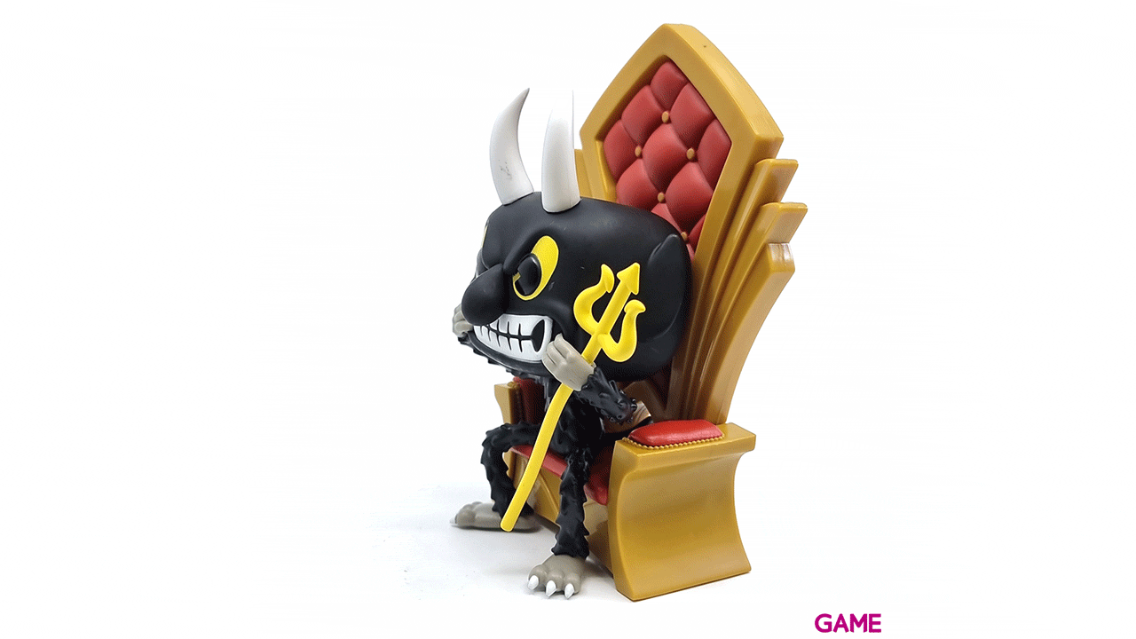 Figura POP Cuphead Deluxe: Devil en Silla-22
