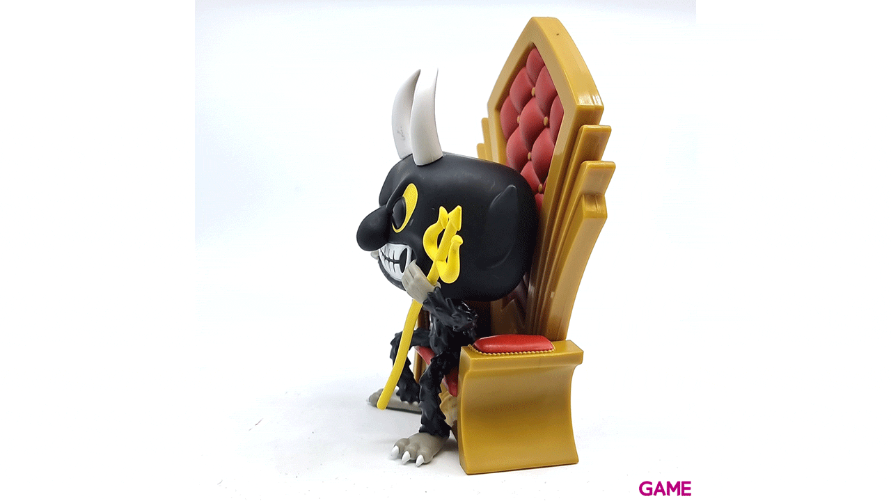 Figura POP Cuphead Deluxe: Devil en Silla-23