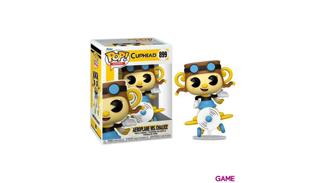 Figura POP Cuphead: Chalice Aeroplano-1