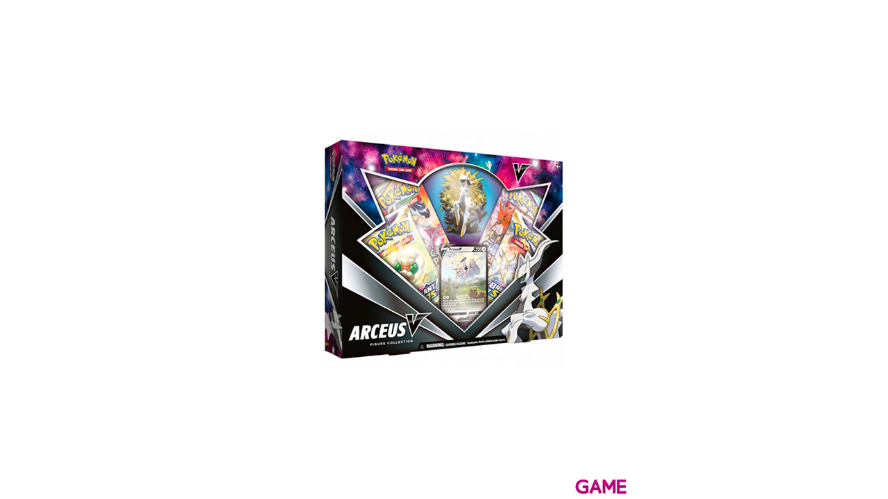 Caja con Cartas y Figura Pokémon V: Arceus-0