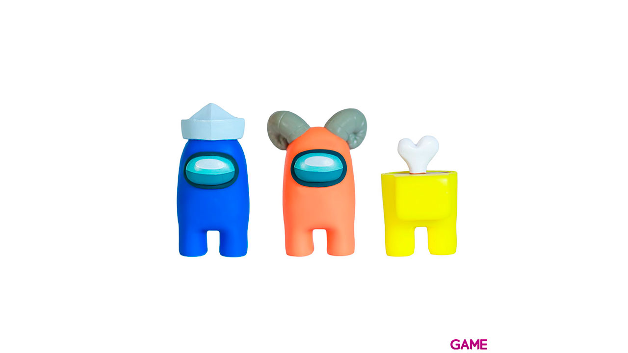 Pack Figuras Among Us: 3 figuras Crewmates-2