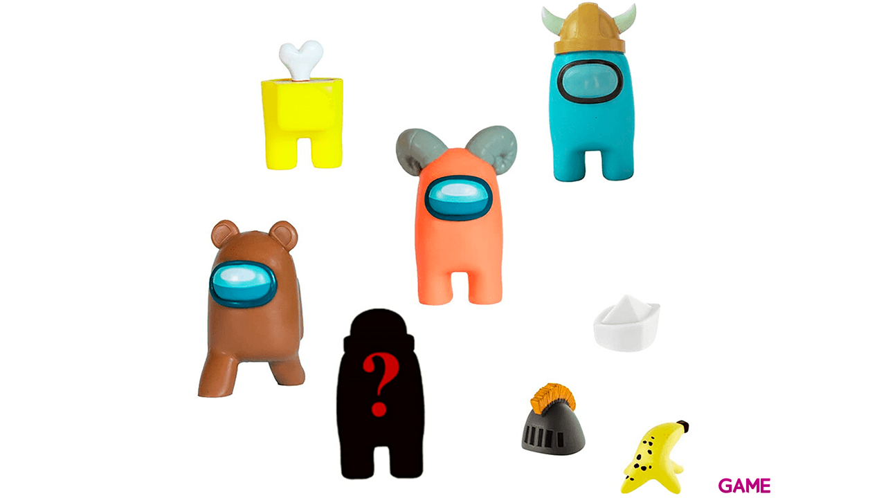Pack Figuras Among Us: 5 Figuras Crewmates-2
