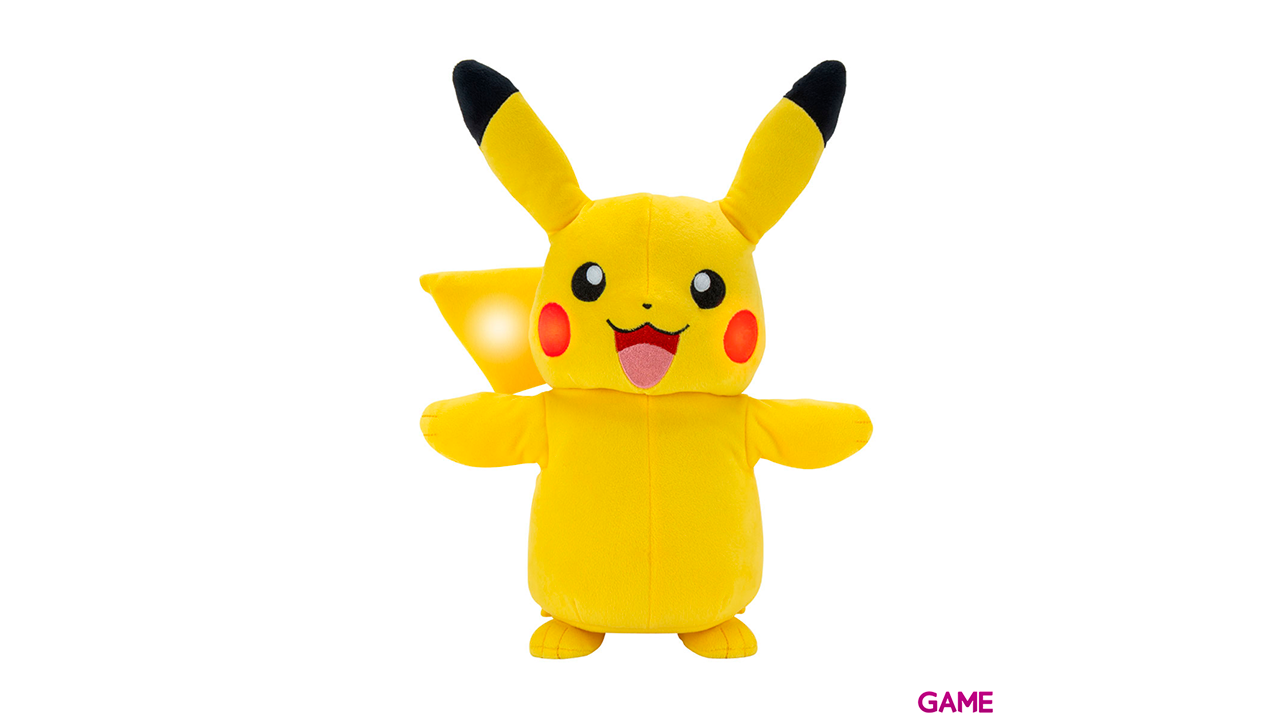 Peluche Pokémon: Pikachu Electrónico-0