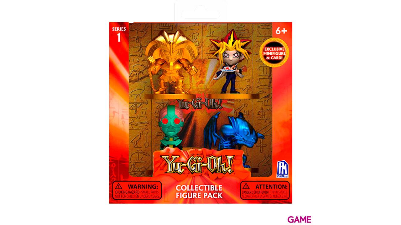 Pack Figuras Yu-Gi-Oh! 4 Figuras A-1