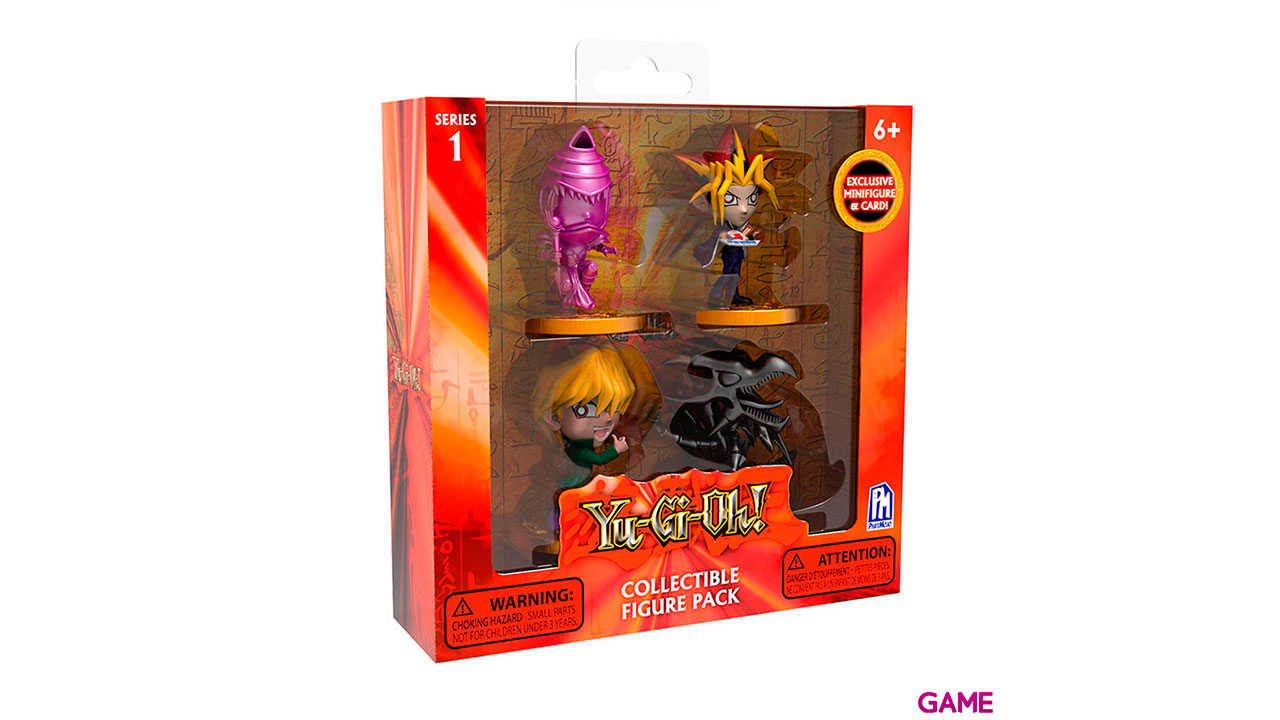 Pack Figuras Yu-Gi-Oh! 4 Figuras B-1