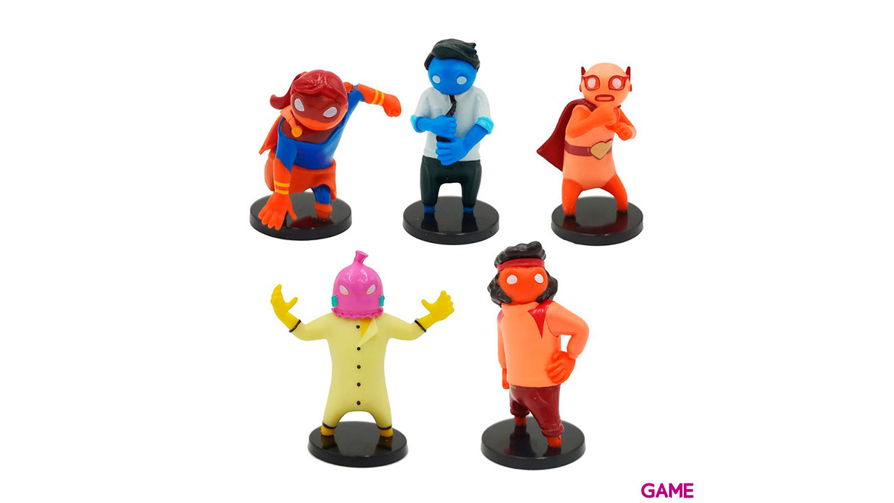 Pack Figuras Gang Beast: 5 Figuras-0