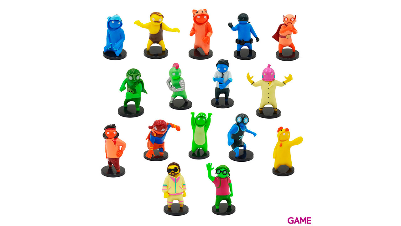 Pack Figuras Gang Beast: 5 Figuras-2