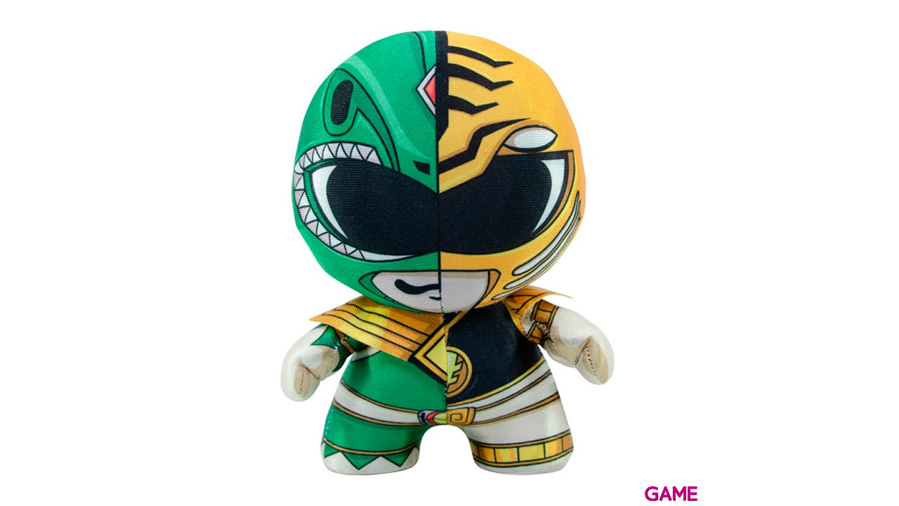 Peluche Power Rangers: Ranger Verde y Blanco Edad de Oro-0
