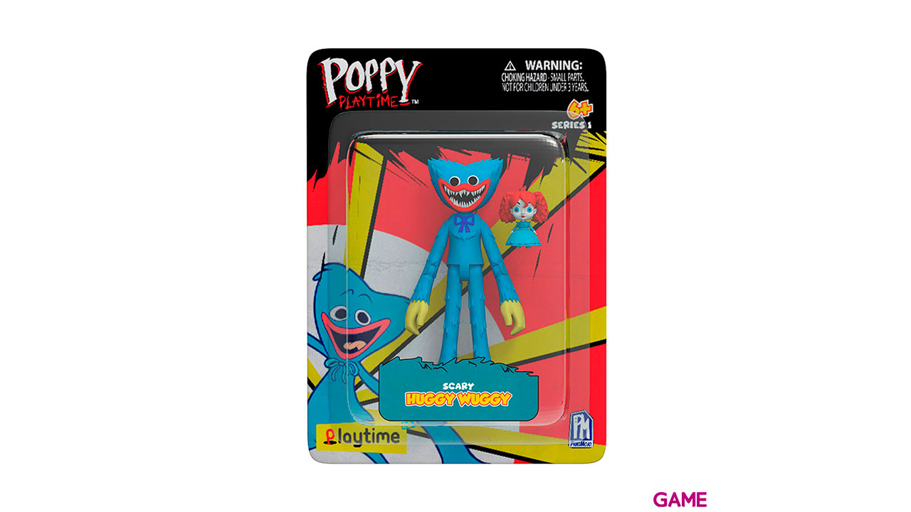 Figura Poppy Playtime: Huggy Wuggy 13cm-1