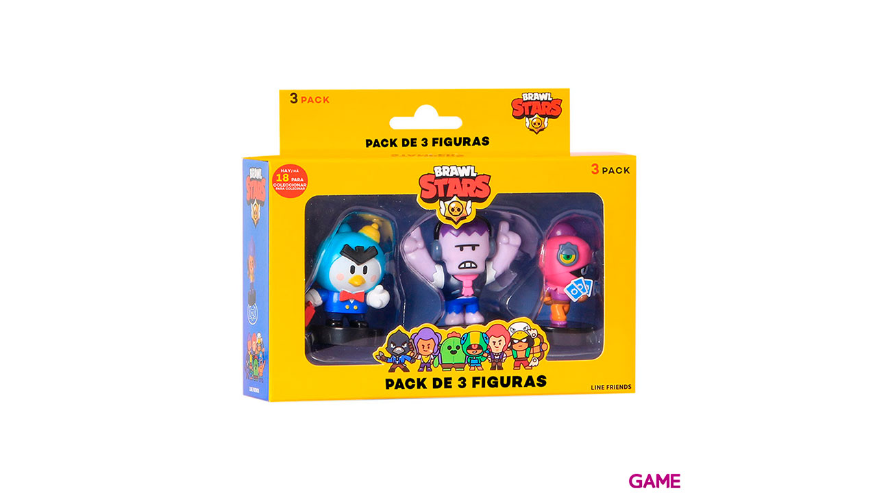 Pack Figuras Brawl Stars: 3 Figuras-4