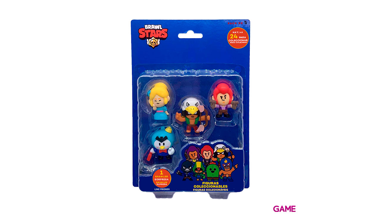 Pack Figuras Brawl Stars: 5 figuras-2