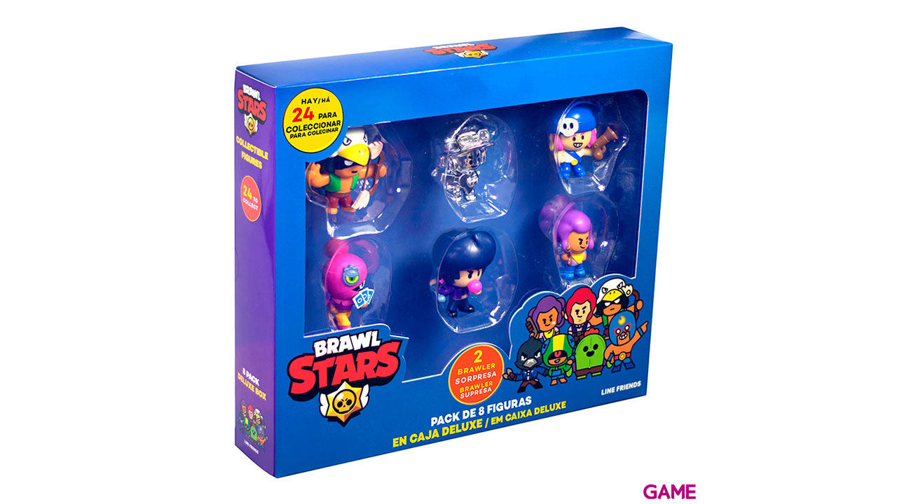 Pack Figuras Brawl Stars: Deluxe 8 Figuras-1