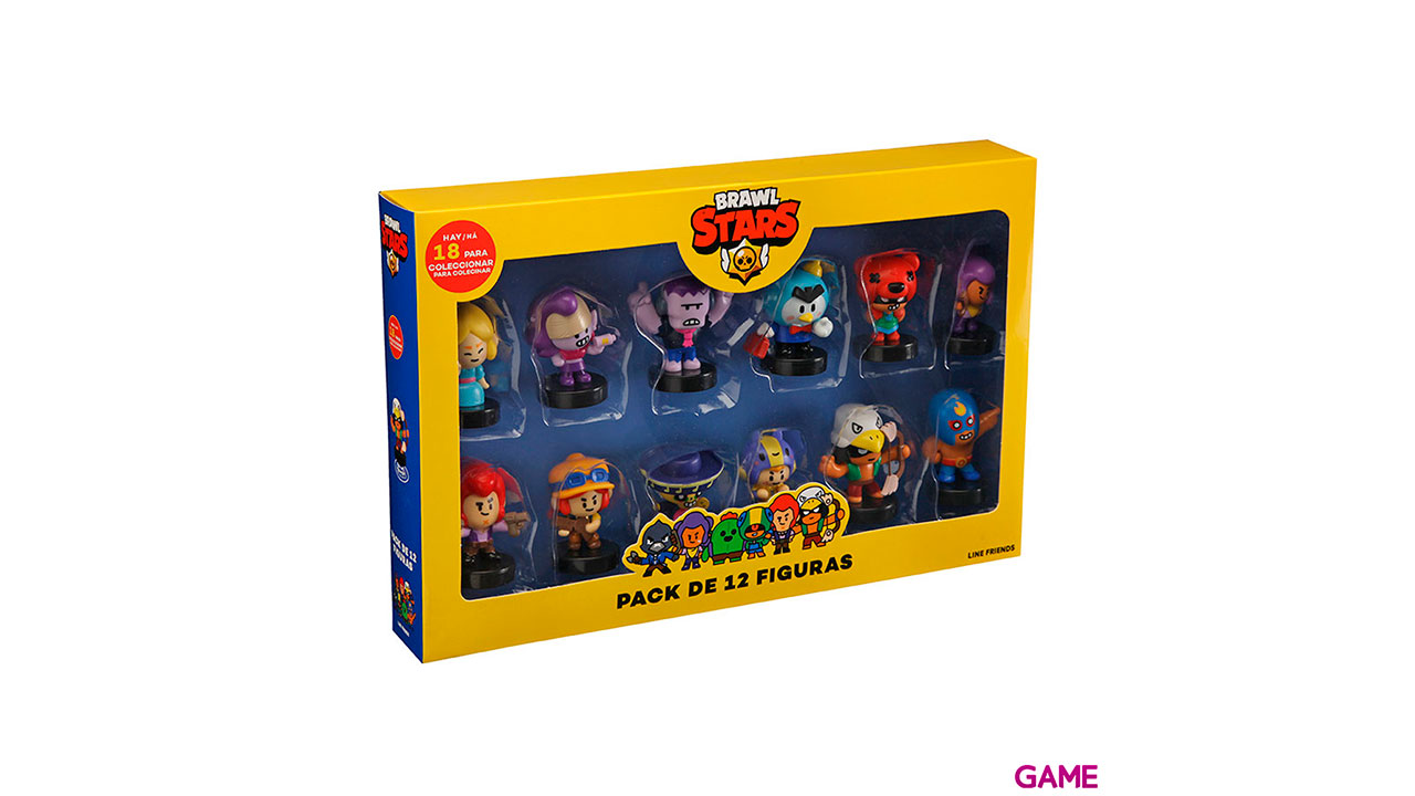 Pack Figuras Brawl Stars: Deluxe 12 Figuras-1