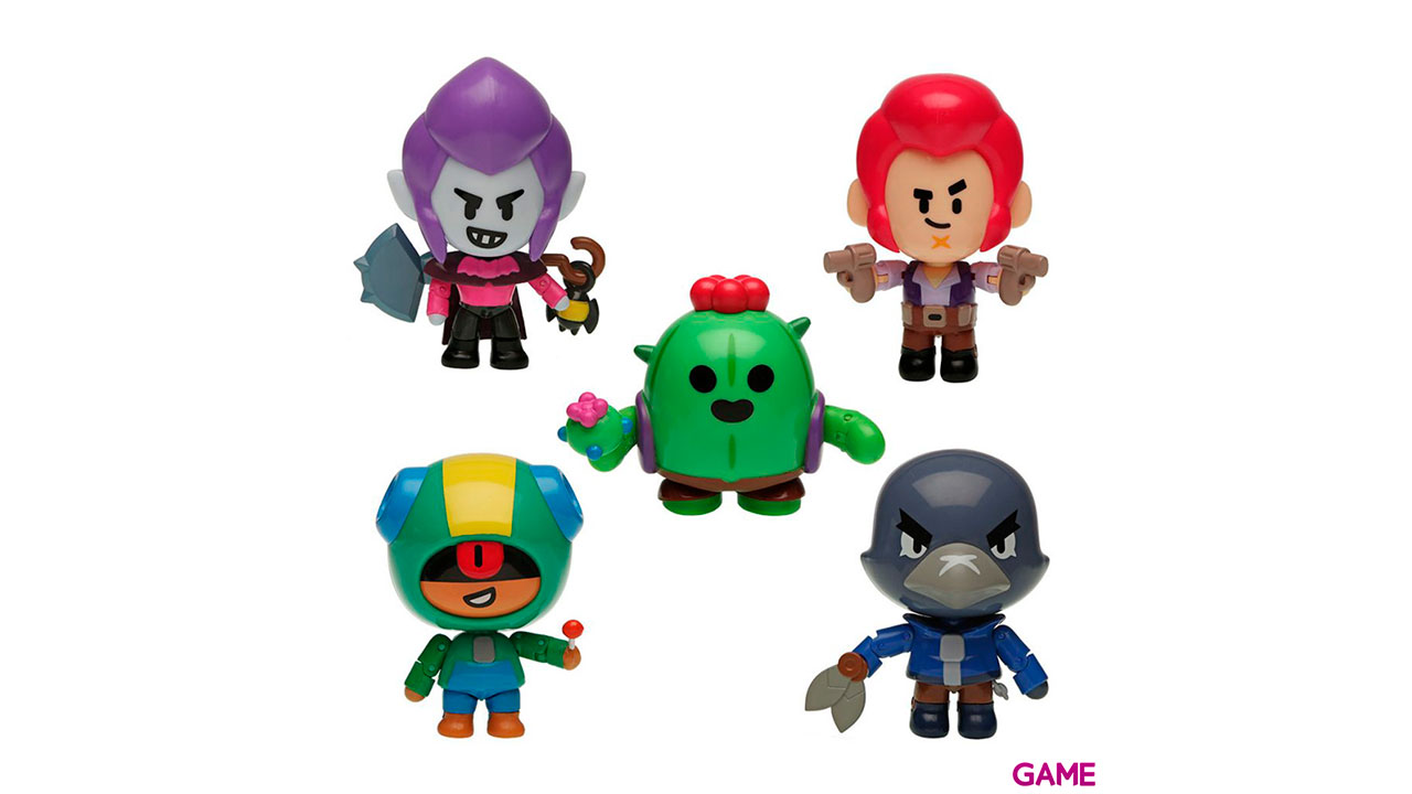 Pack Figuras Brawl Stars: 5 figuras-0