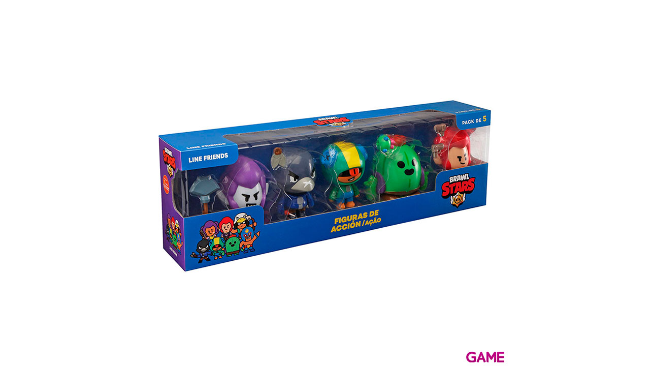 Pack Figuras Brawl Stars: 5 figuras-1