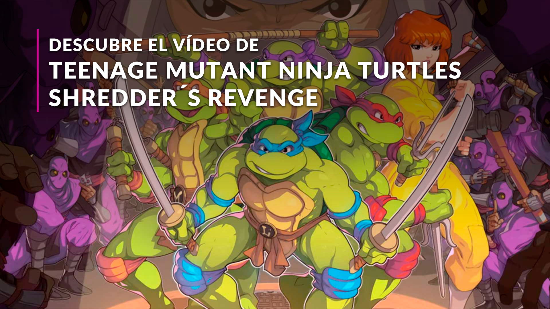 Ninja Turtles: Caos mutante. Esta es la fecha y la plataforma a la que  llegará en