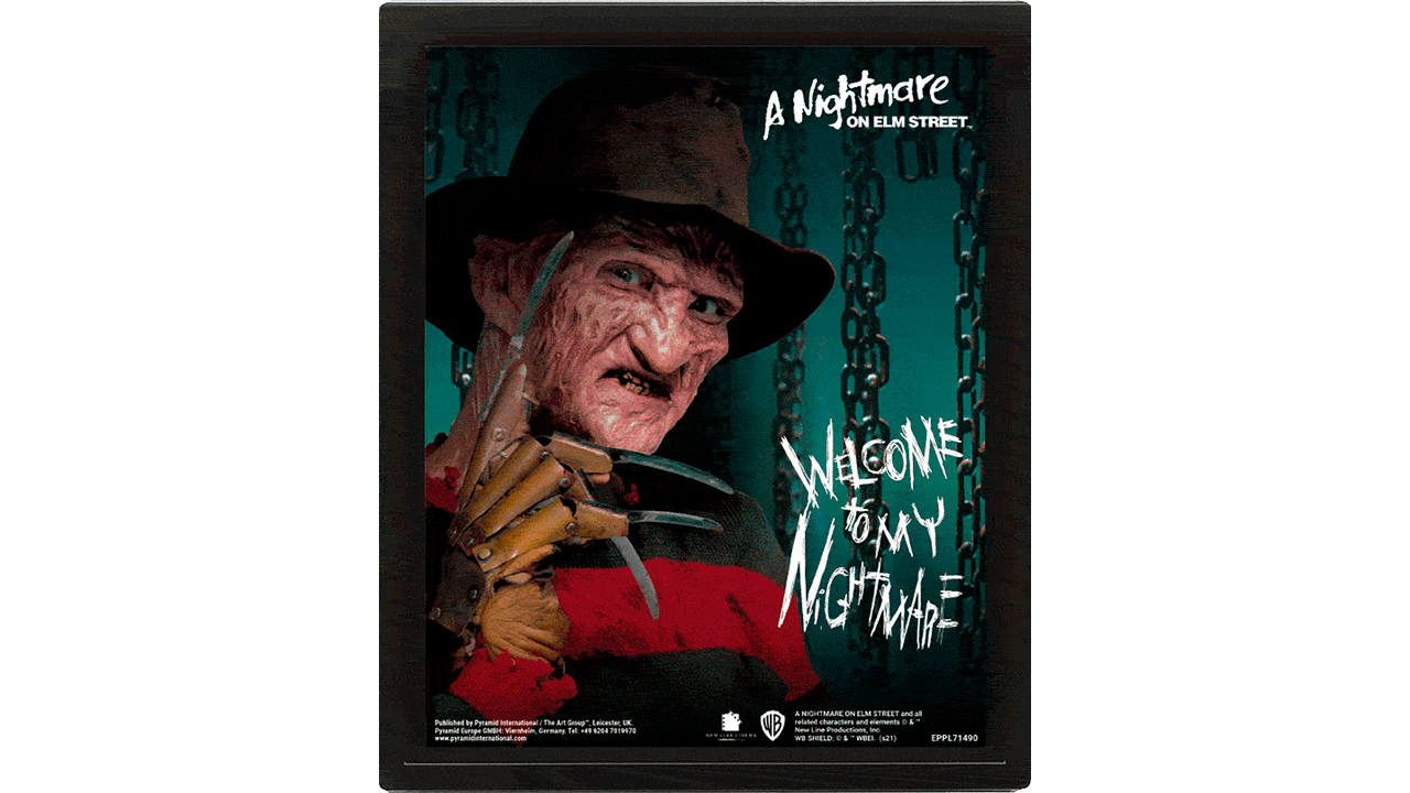 Cuadro 3D Pesadilla en Elm Street-0