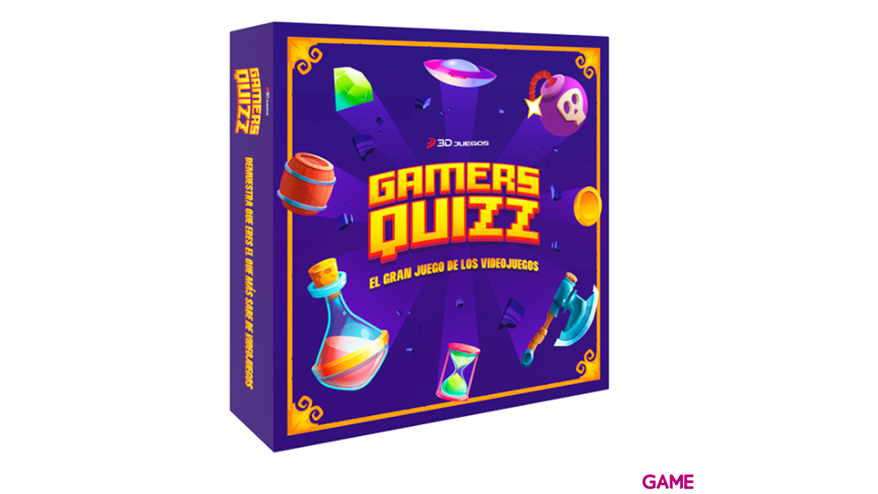 Juego de mesa Gamers Quizz-1