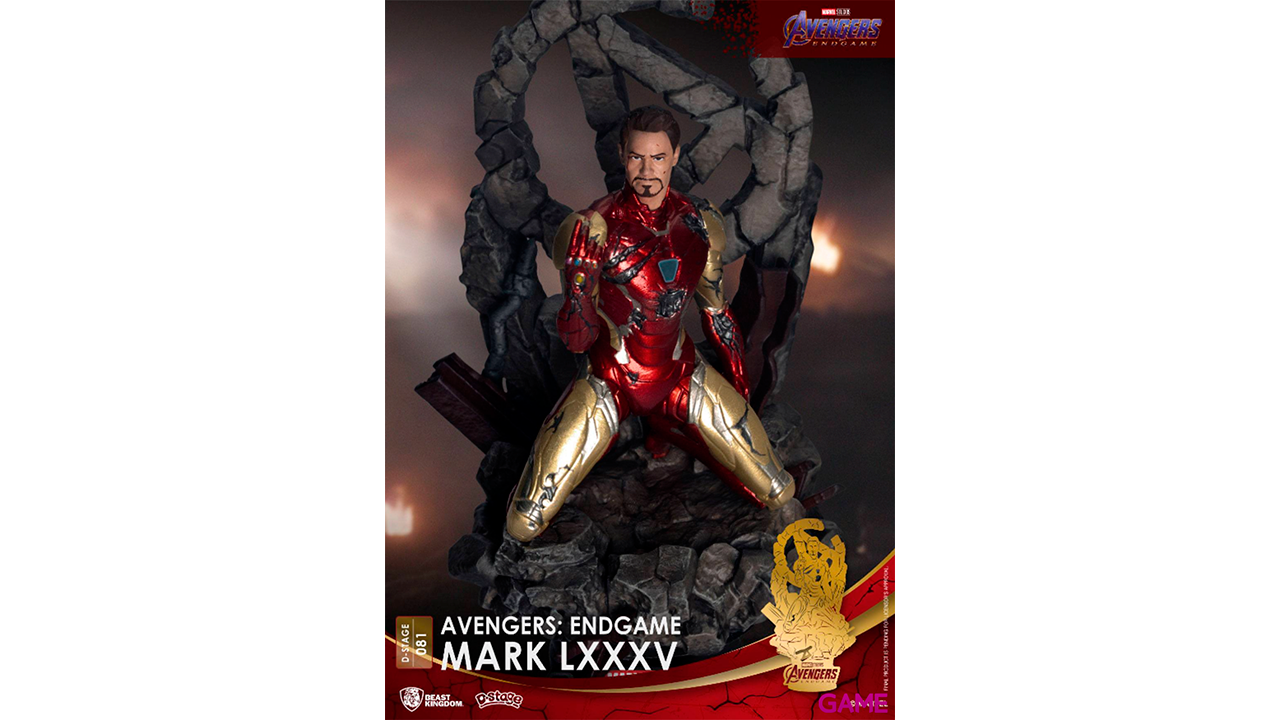 Diorama Marvel Avengers: Endgame Mk85 Close-0