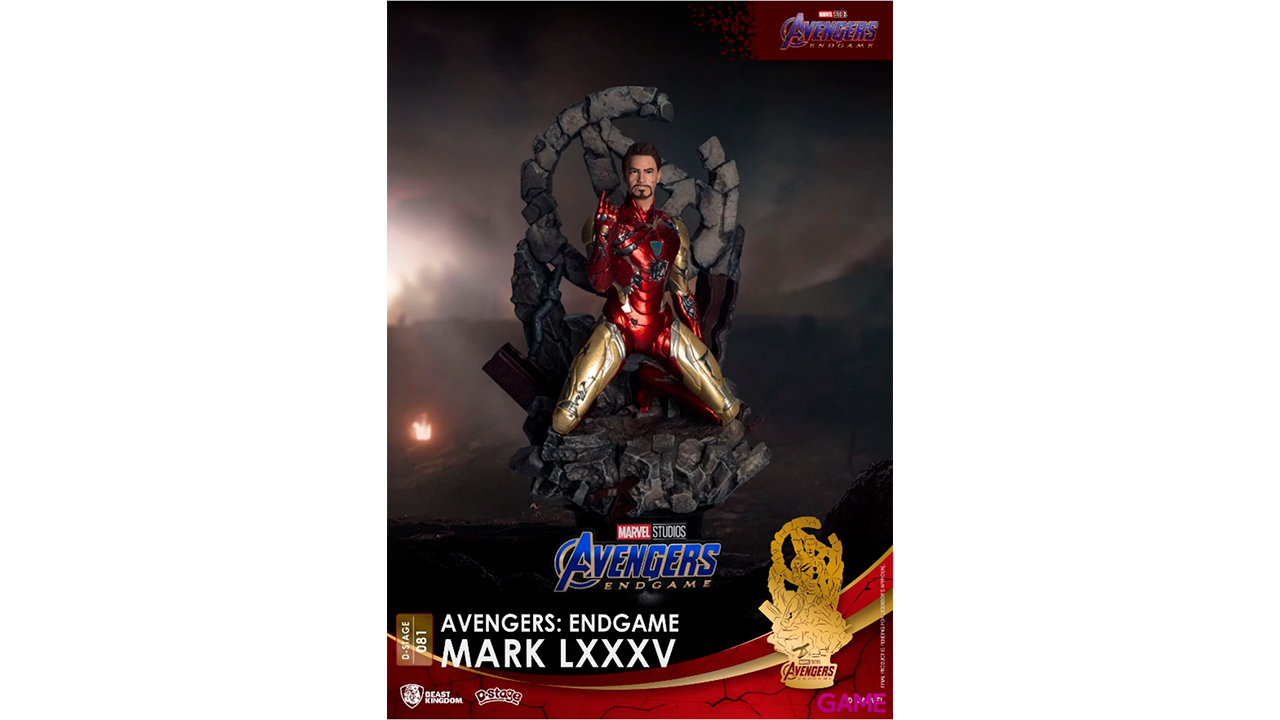 Diorama Marvel Avengers: Endgame Mk85 Close-1