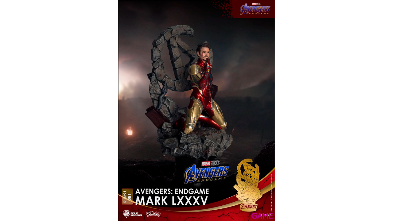 Diorama Marvel Avengers: Endgame Mk85 Close-2
