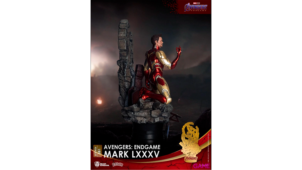 Diorama Marvel Avengers: Endgame Mk85 Close-3
