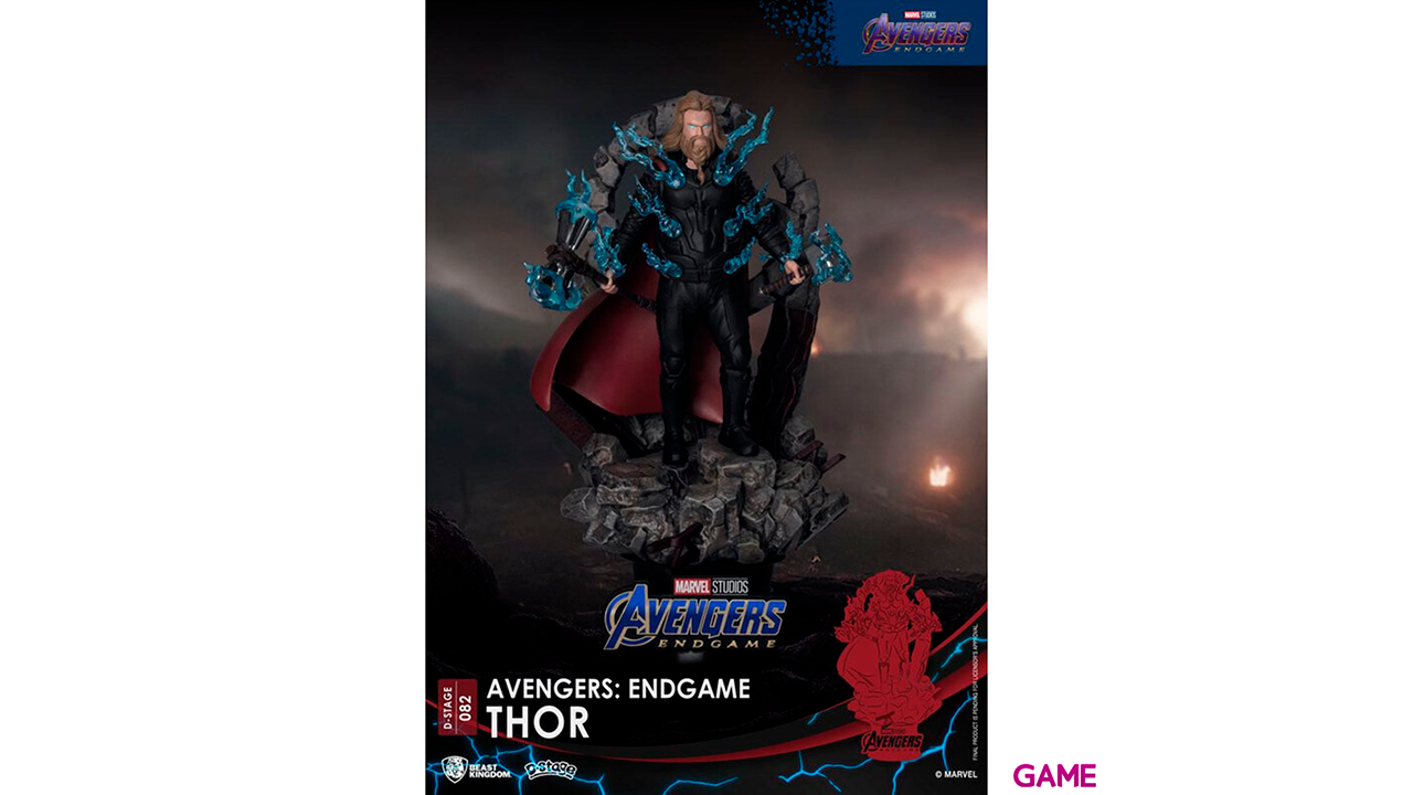 Diorama Marvel Avengers: Endgame Thor Close-0