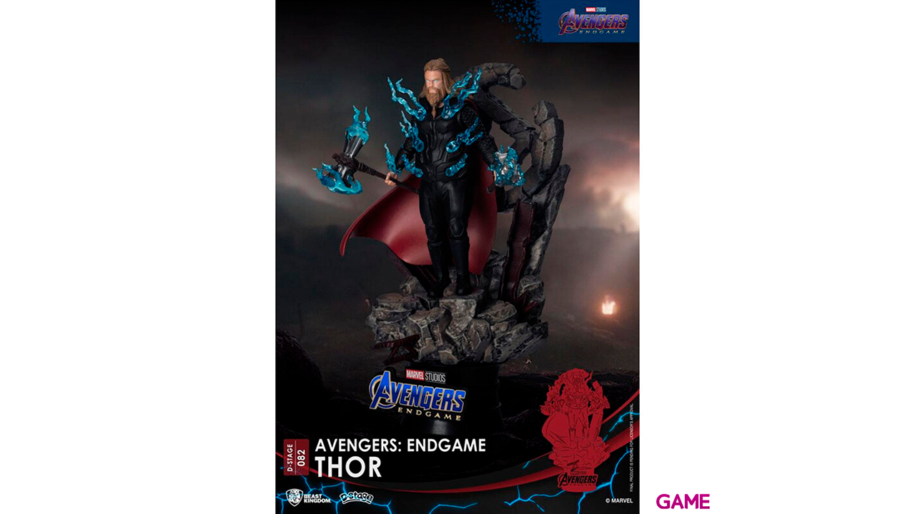 Diorama Marvel Avengers: Endgame Thor Close-1