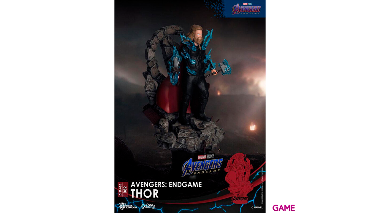 Diorama Marvel Avengers: Endgame Thor Close-2