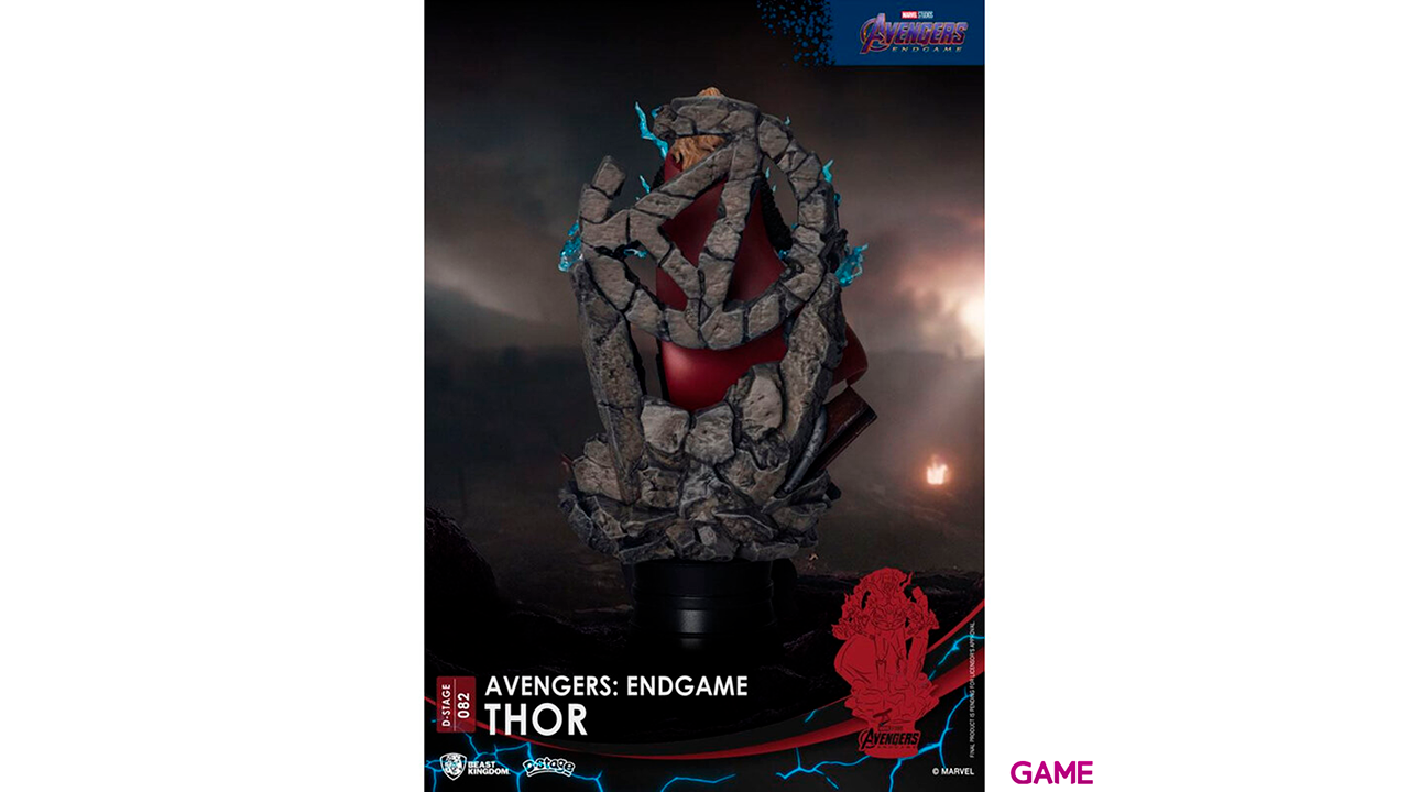 Diorama Marvel Avengers: Endgame Thor Close-3