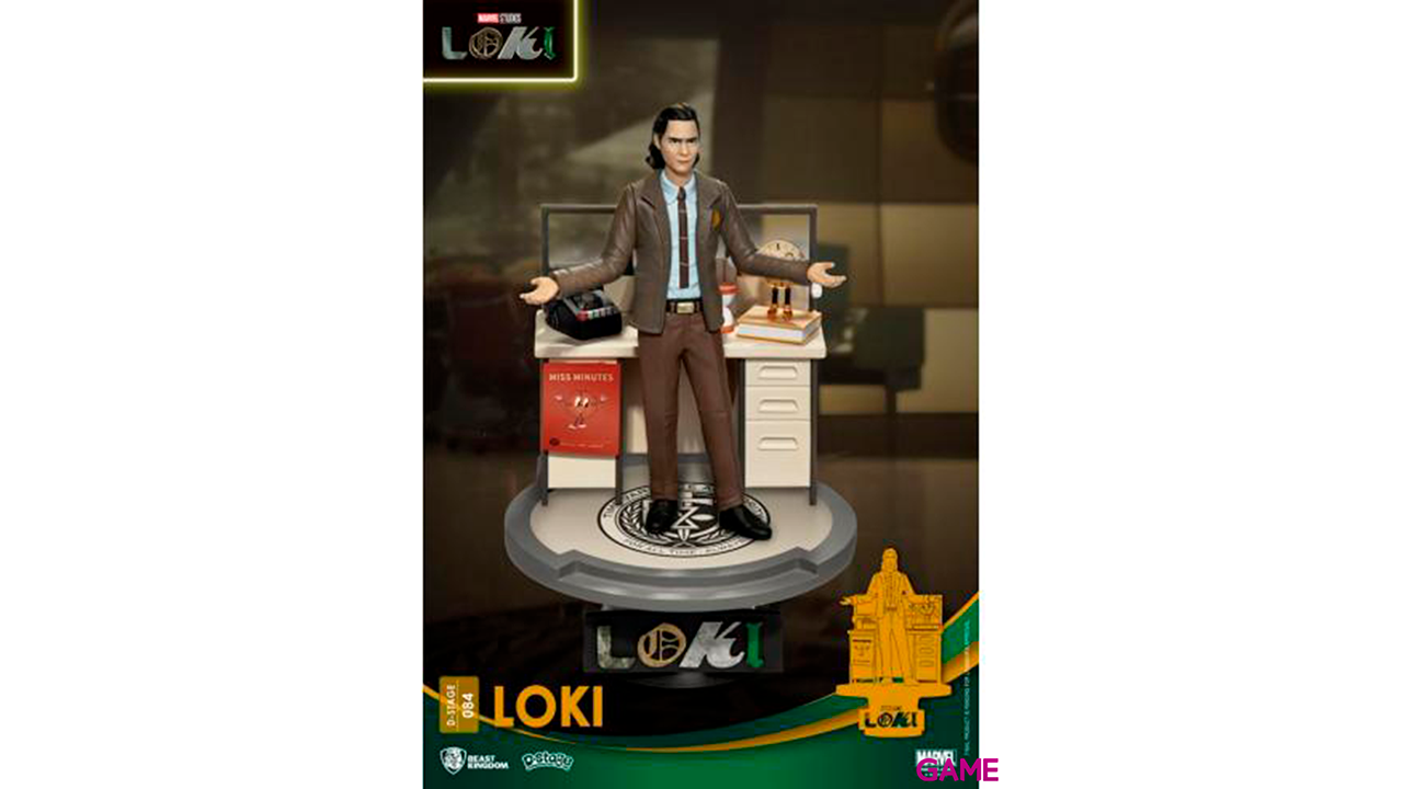 Diorama Marvel Loki Close Box-0