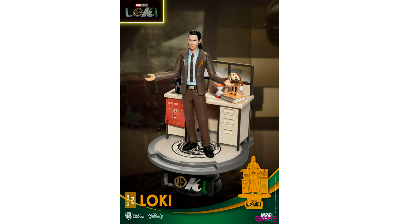Diorama Marvel Loki Close Box-1