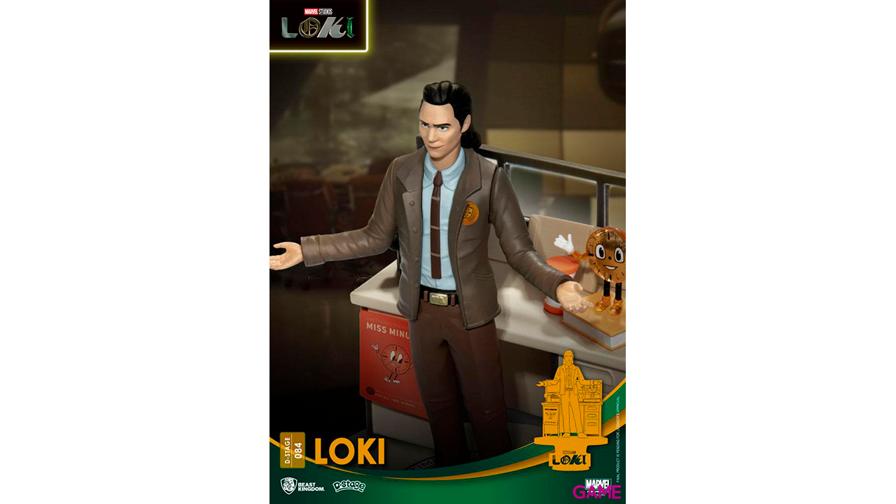 Diorama Marvel Loki Close Box-4