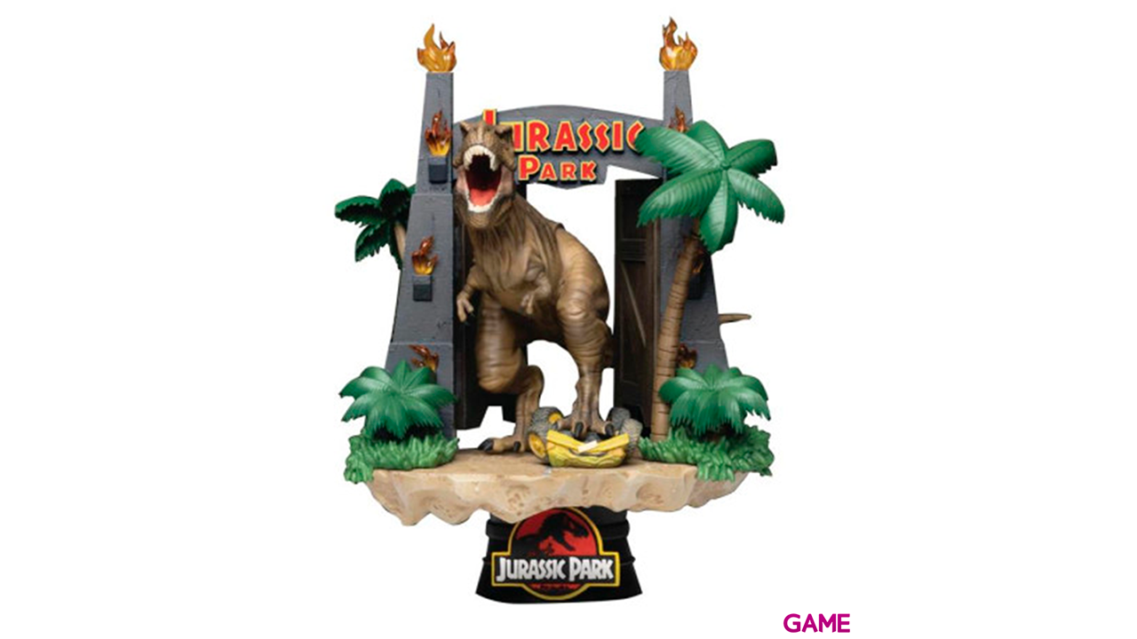 Diorama Jurassic Park: Park Gate-0