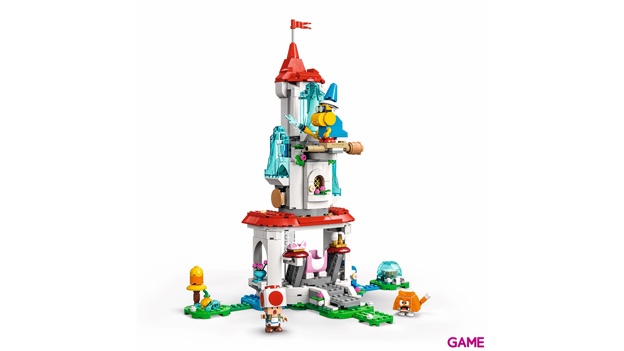 LEGO Super Mario Set de Expansión torre de Hielo y Traje de Peach Felina-0
