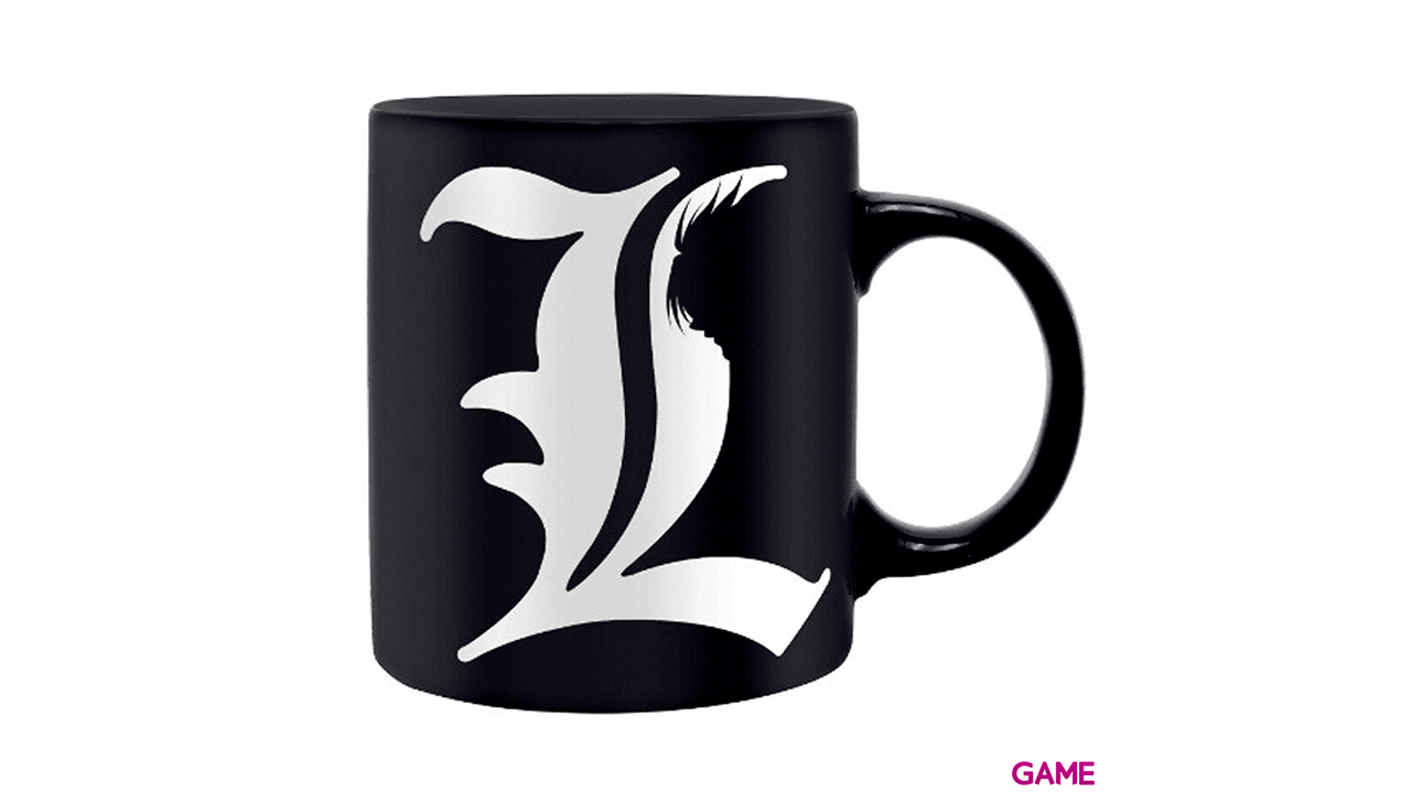Taza Death Note 320ml: L & Reglas-0