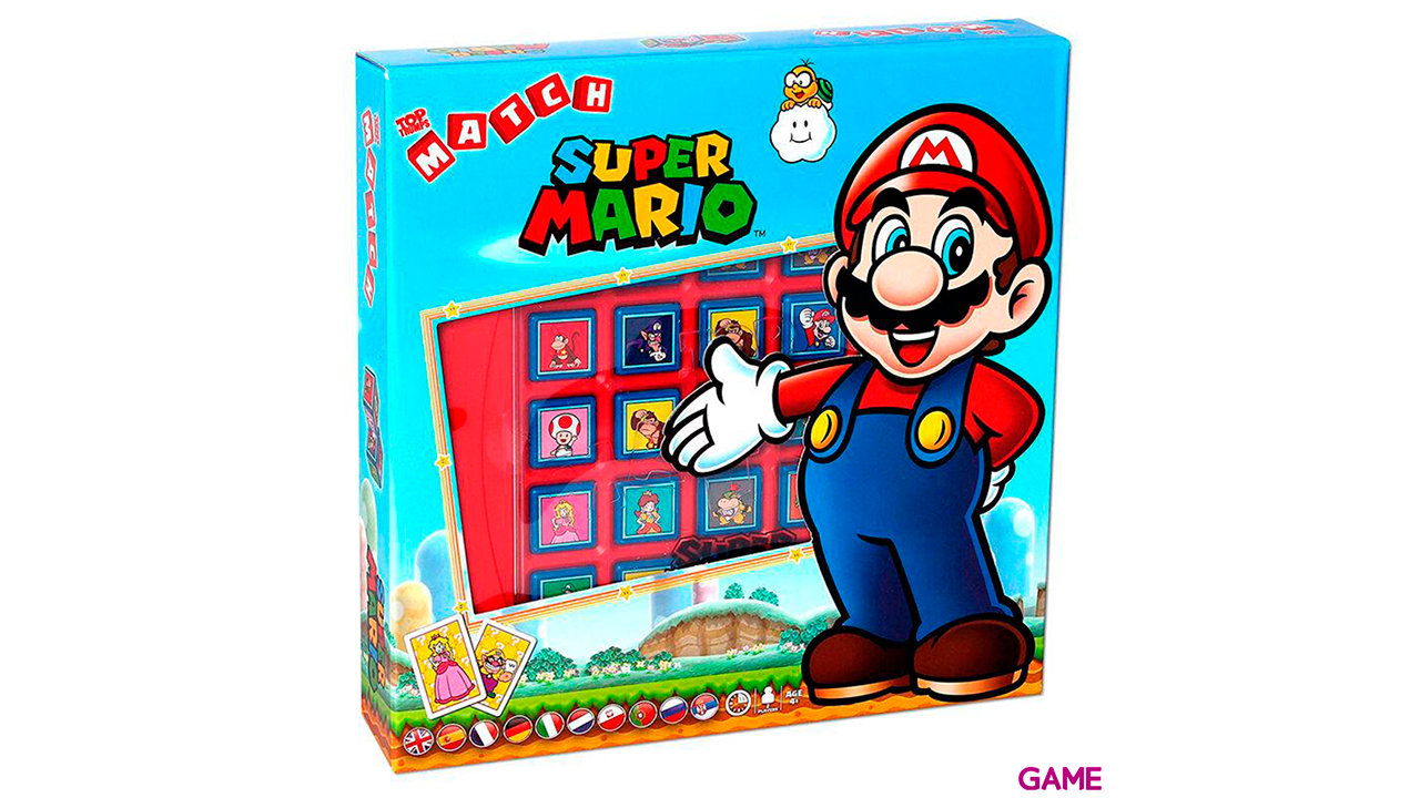 Juego Super Mario Bros Top Trumps Match-0