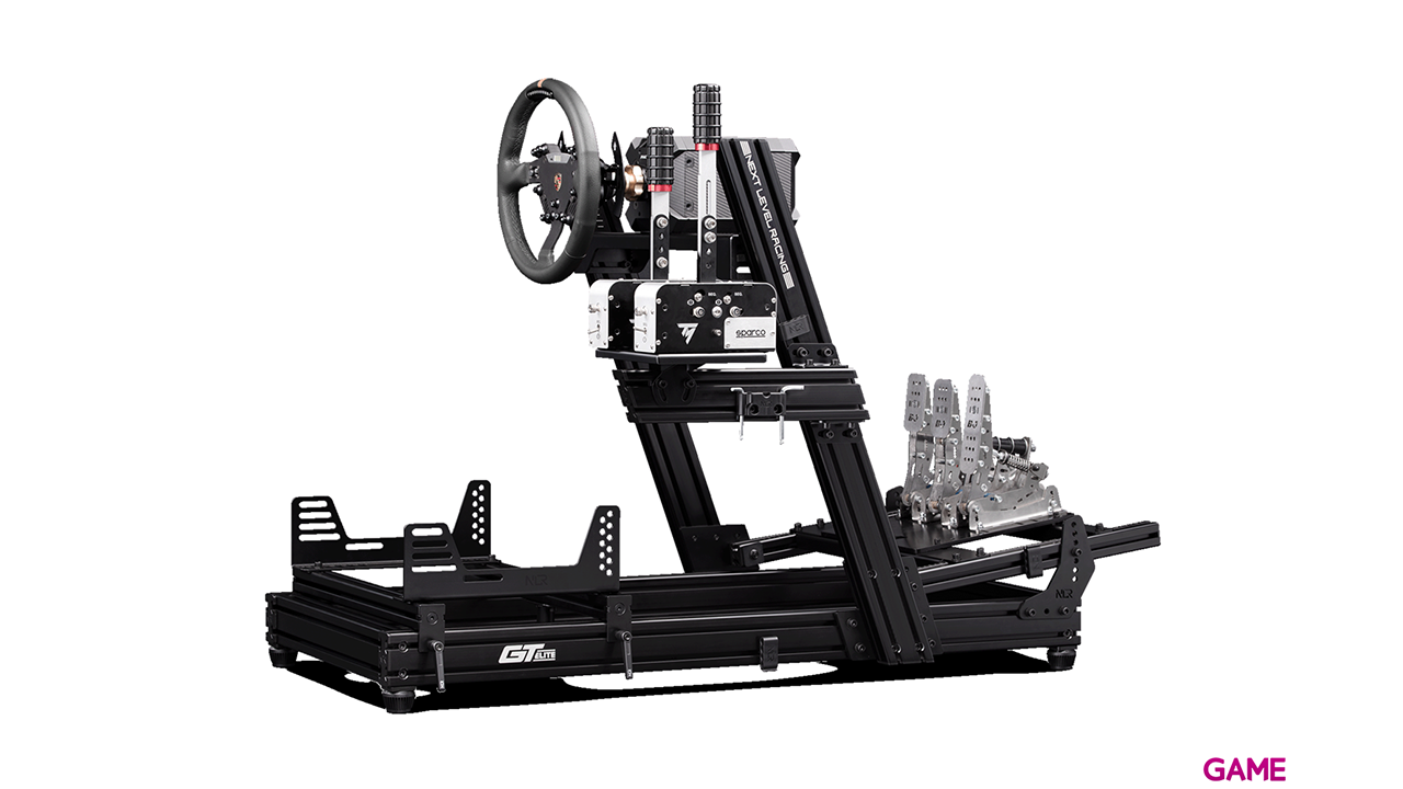 Next Level Racing GTElite Aluminium Simulator Cockpit - Wheel Plate Edition-2