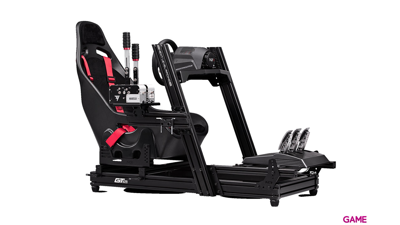 Next Level Racing GTElite Aluminium Simulator Cockpit - Wheel Plate Edition-3