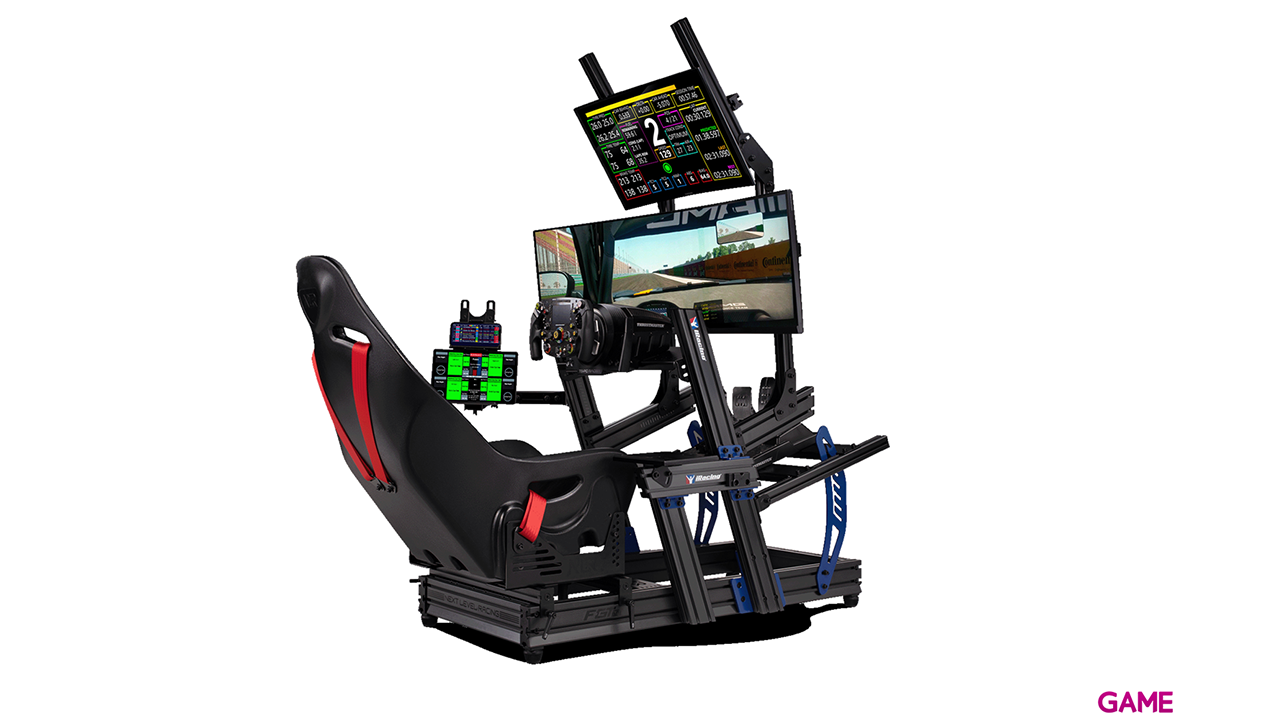 Next Level Racing F-GT Elite Direct Mount Overhead Monitor Add-On Carbon Grey-3