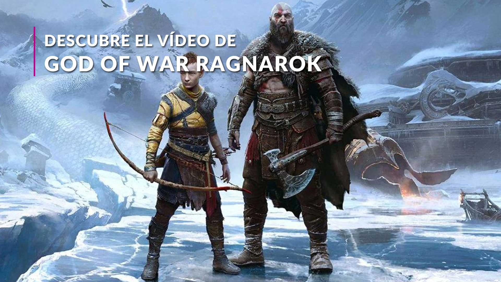 Conoce los horarios de lanzamiento de God of War: Ragnarok!
