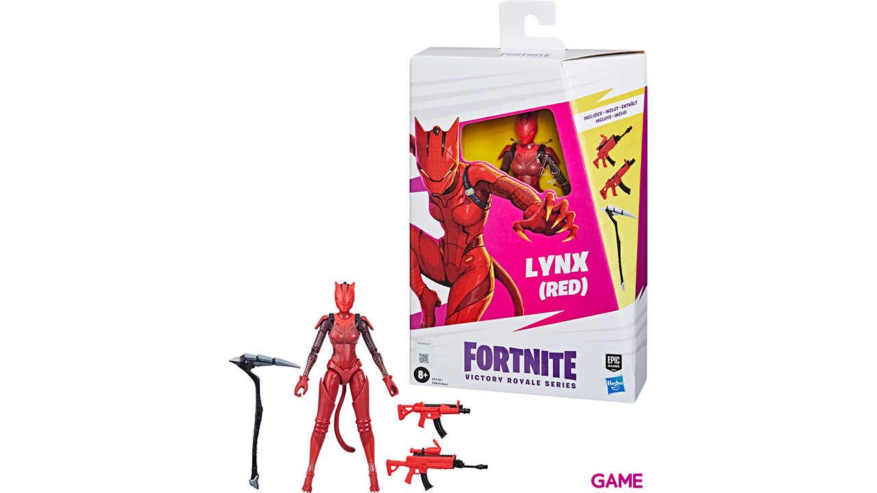 Figura Fortnite: Red Lynx 15cm-0