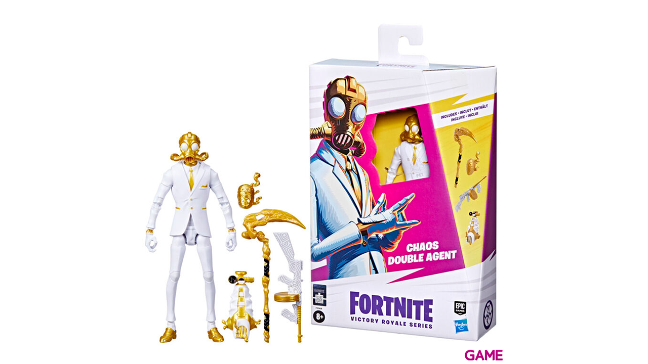 Figura Fortnite: Caos Agente Doble 15cm-0