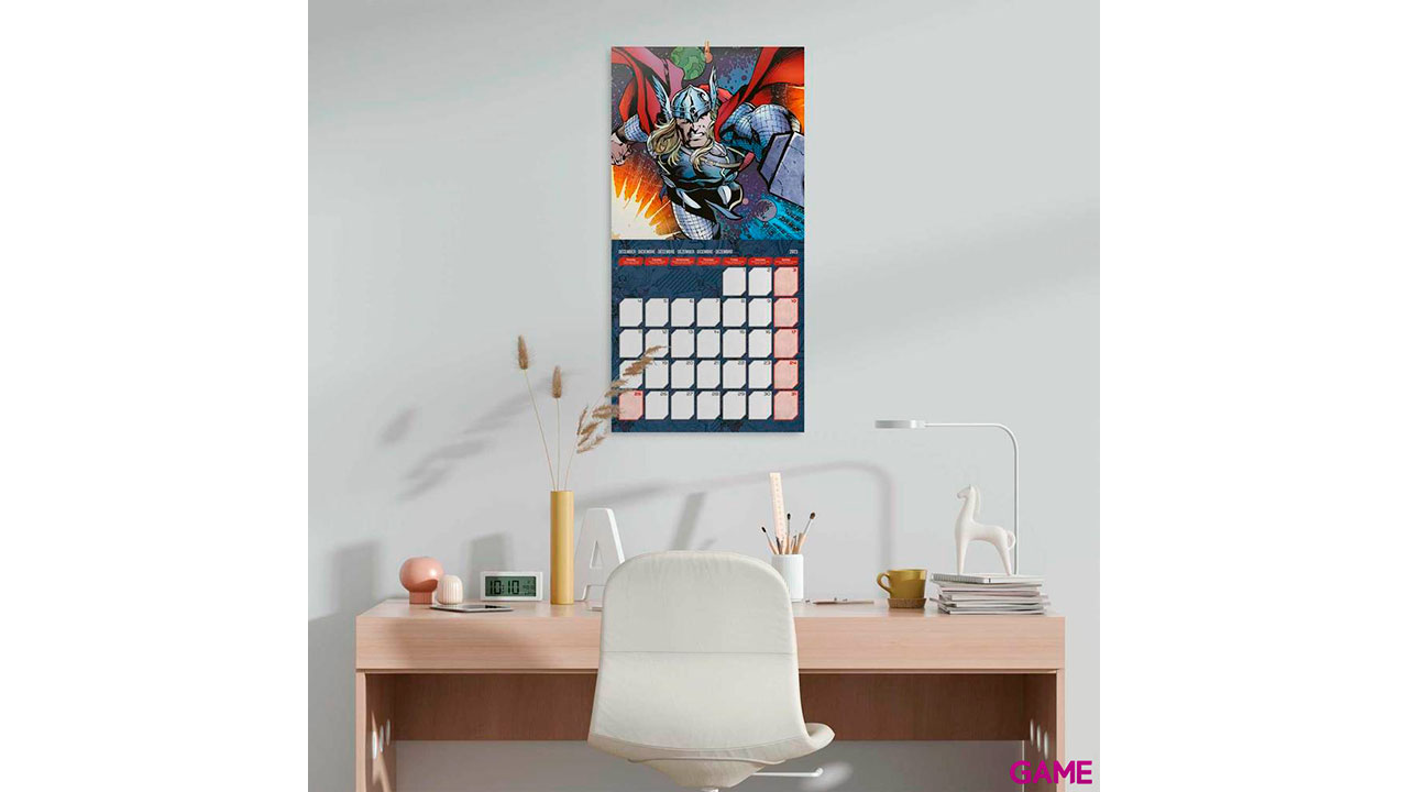 Calendario 2023 Marvel: Los Vengadores 30x30cm-3
