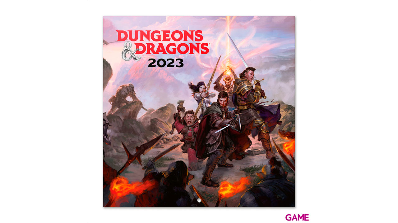 Calendario 2023 Dungeons & Dragons 30x30cm-0