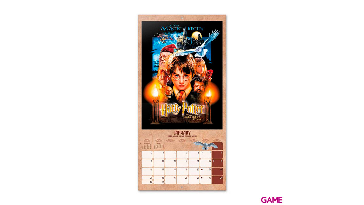 Calendario 2023 Harry Potter 30x30cm-2