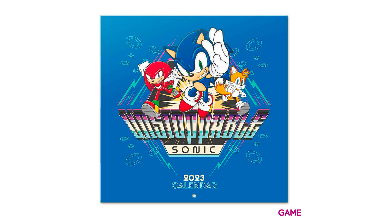 Calendario 2023 Sonic 30x30cm-0