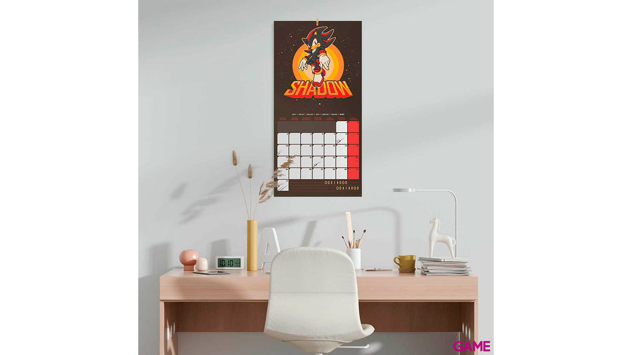 Calendario 2023 Sonic 30x30cm-3
