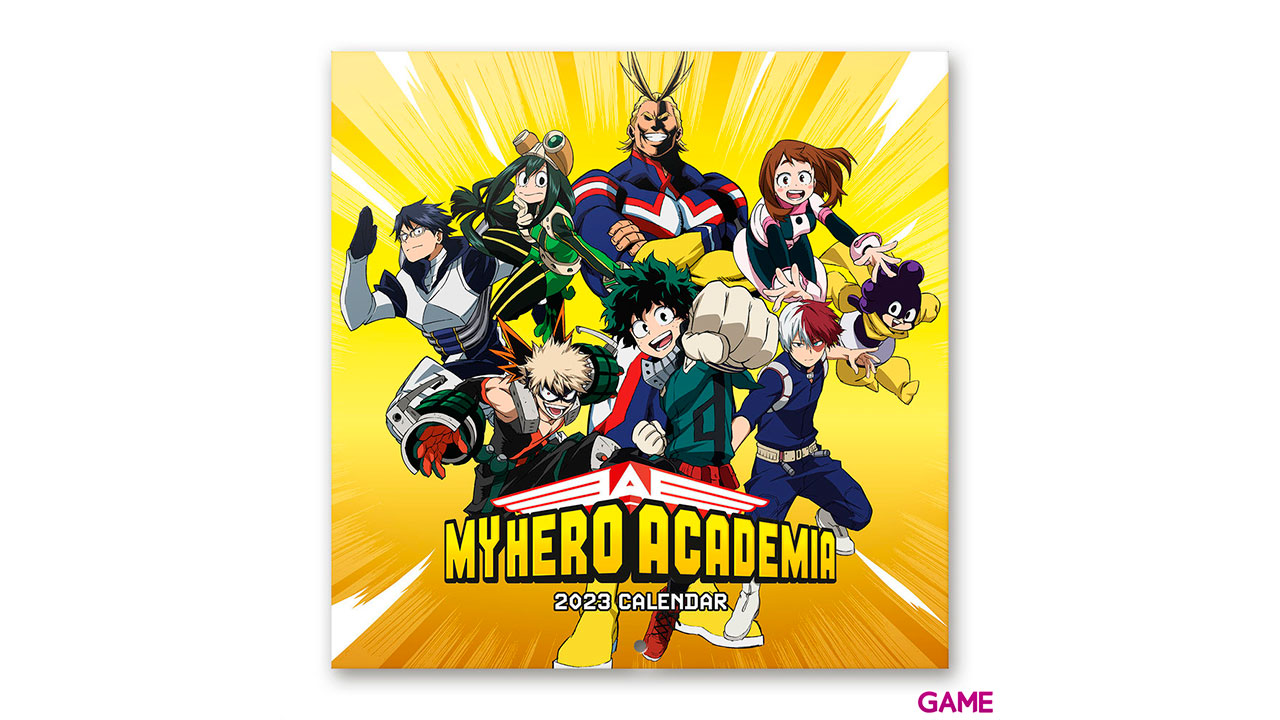 Calendario 2023 My hero Academia 30x30cm-0